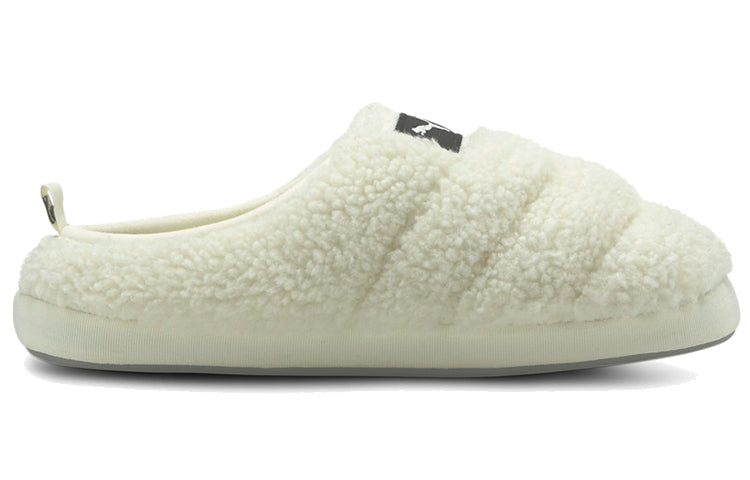 PUMA Scuff Sherpa Slippers 'Whisper White' 384943-01