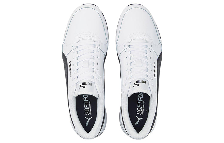 PUMA ST Runner v3 Leather 'White Black' 384855-09