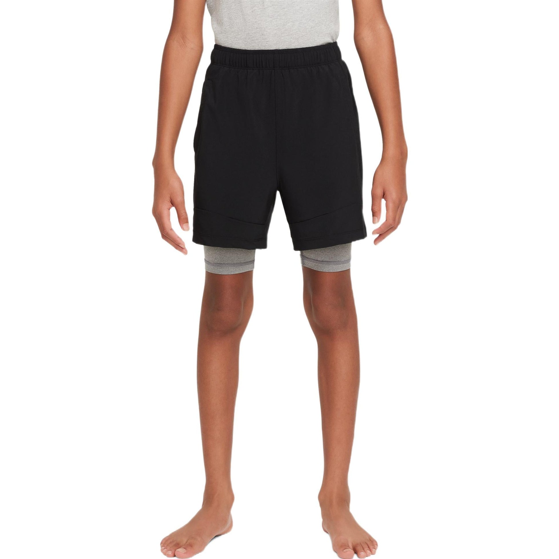 (PS) Nike Yoga 2-in-1 Training Shorts 'Black' DM8522-010