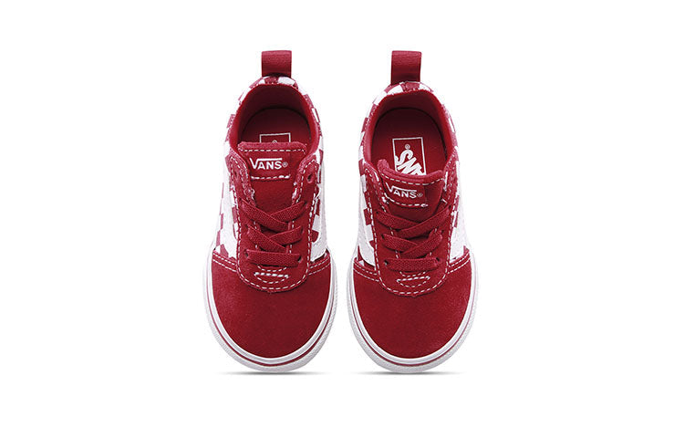 Vans Ward Slip-on Shoes Red BP 'Red White' VN0A3QU1UK7
