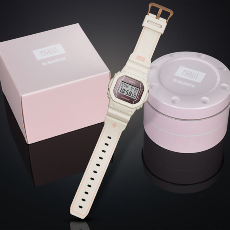 CASIO G-Shock Square 'White' DW-5600PGW-7PR