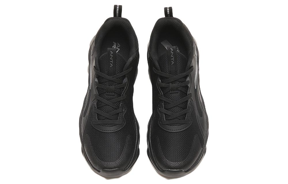 (WMNS) ANTA Running Series Sneakers 'Black' 122245574-4