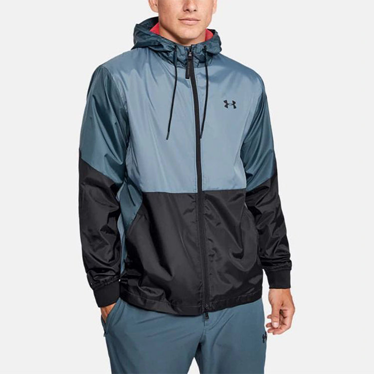 Men's Under Armour Legacy Training Jacket Gray Blue 1345405-013