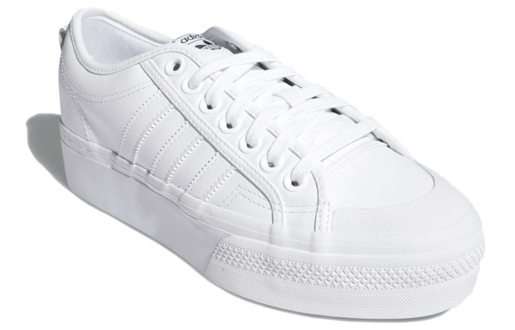 (WMNS) adidas Nizza Platform 'Cloud White' FW0265