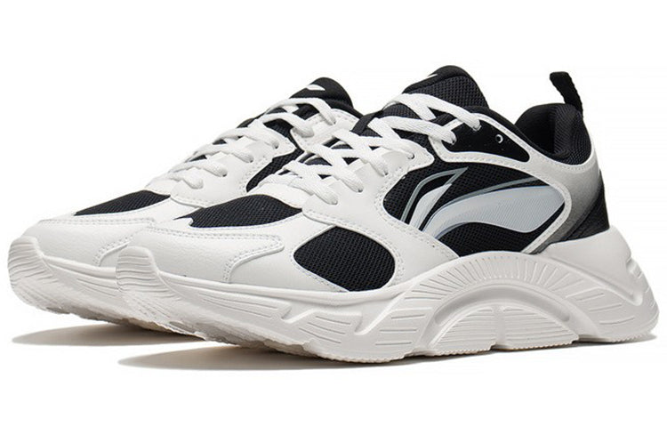 (WMNS) Li-Ning Casual Sport Training Sneakers 'White Black' ARSS058-3