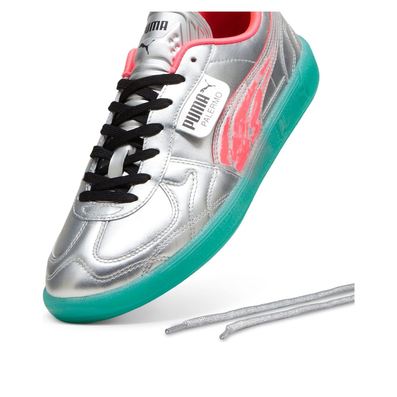 Puma Palermo NewGenFooty 'Silver Sparkling Green' 398151-01