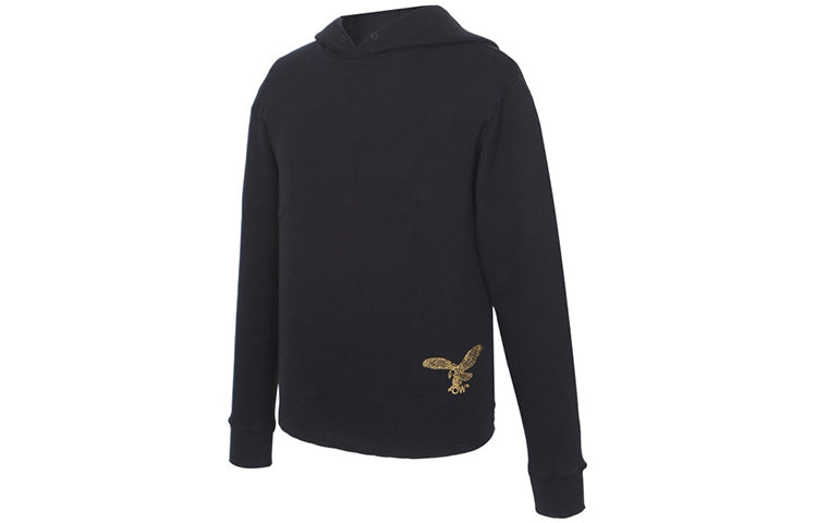Off-White SS21 Embroidered Logo Cotton Ordinary Version Black 0MAB020E180050091093