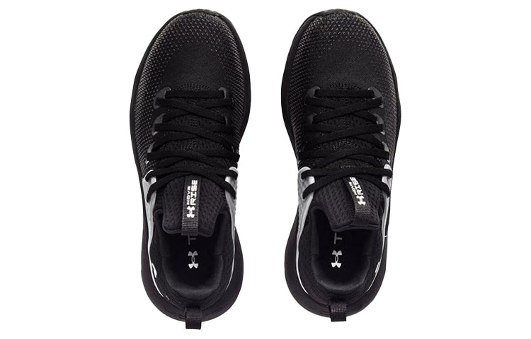 (WMNS) Under Armour HOVR Rise 3 'Black White' 3024274-001