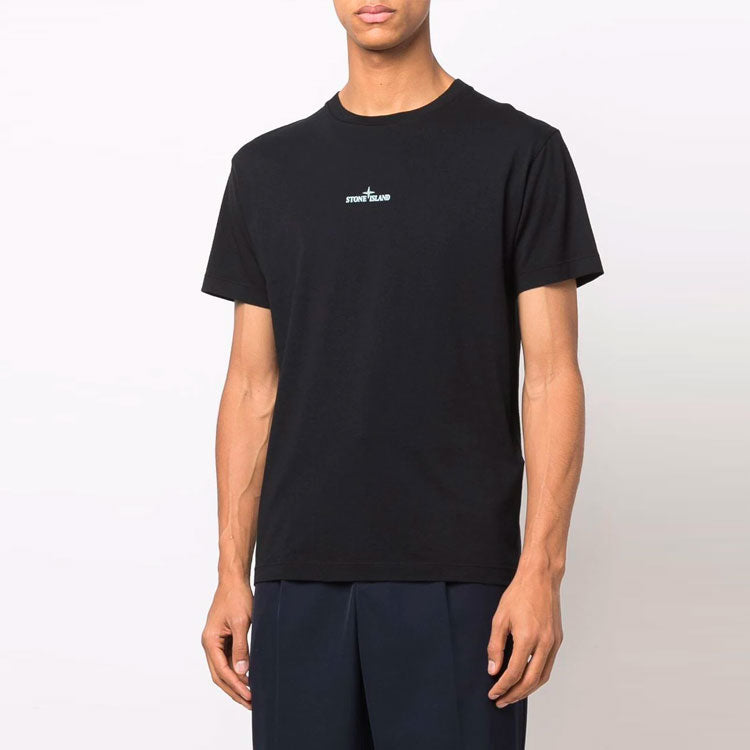 STONE ISLAND Tricromia Three Print T-shirt 'Black' 76152NS94-V0029