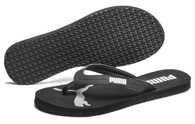 (WMNS) PUMA Cozy Flip 'Black White' 370290-03