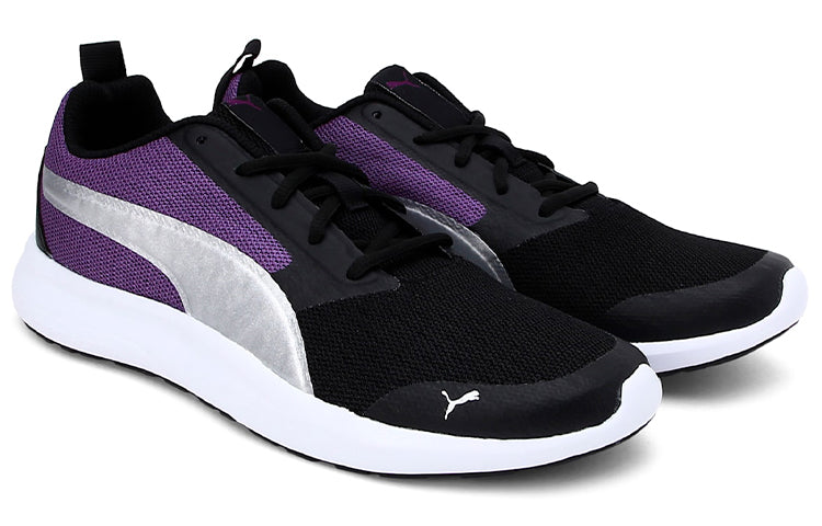 (WMNS) PUMA Breakout Idp Black/Purple 372984-01