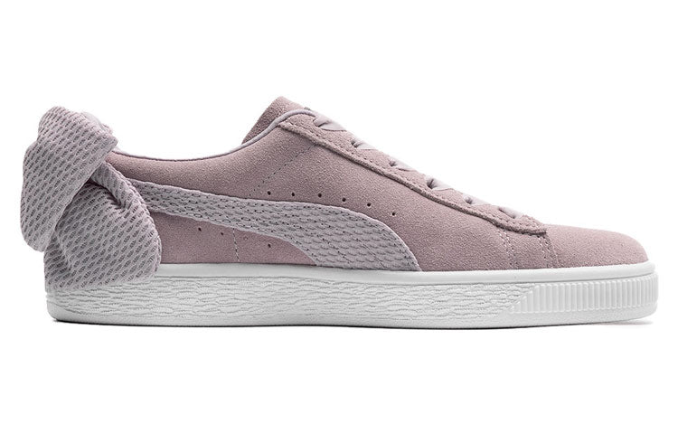 (WMNS) PUMA Suede Bow Uprising Sneakers Pink 367455-03