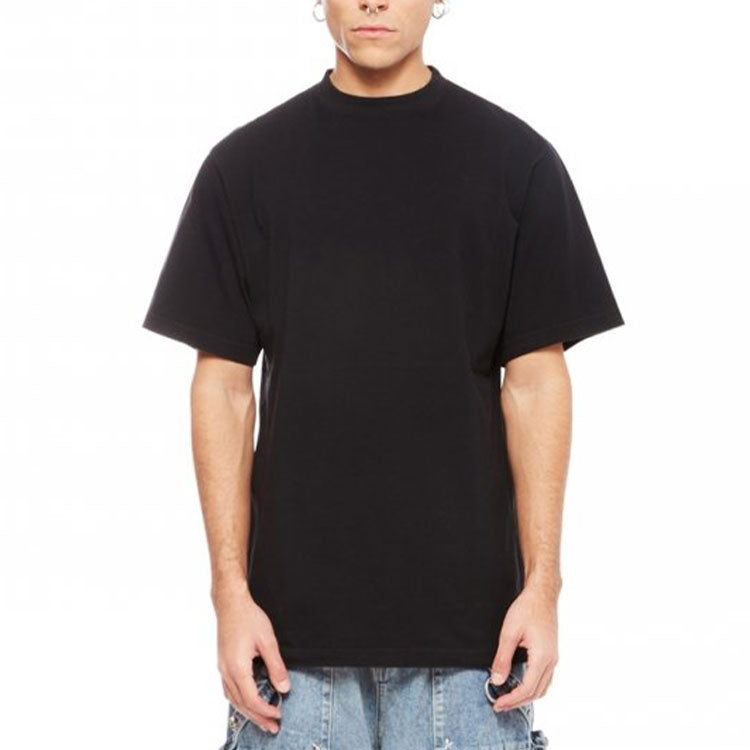 Balenciaga Back Hem Long T-Shirt Boxy Fit 'Black' 681045TLVH91070