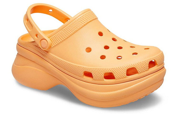 (WMNS) Crocs Classic Clog Retro Crocs Thick Sole Orange Small Whale Sandals 206302-801