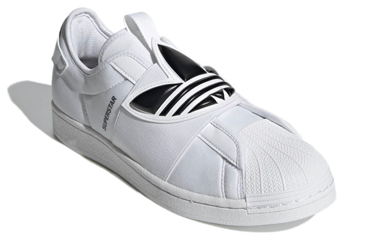 adidas Superstar Slip-On 'Trefoil Band - White Black' GZ8399