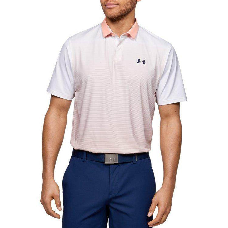Under Armour Iso-Chill Gradient Polo Shirt Asia Sizing 'White' 1353821-100