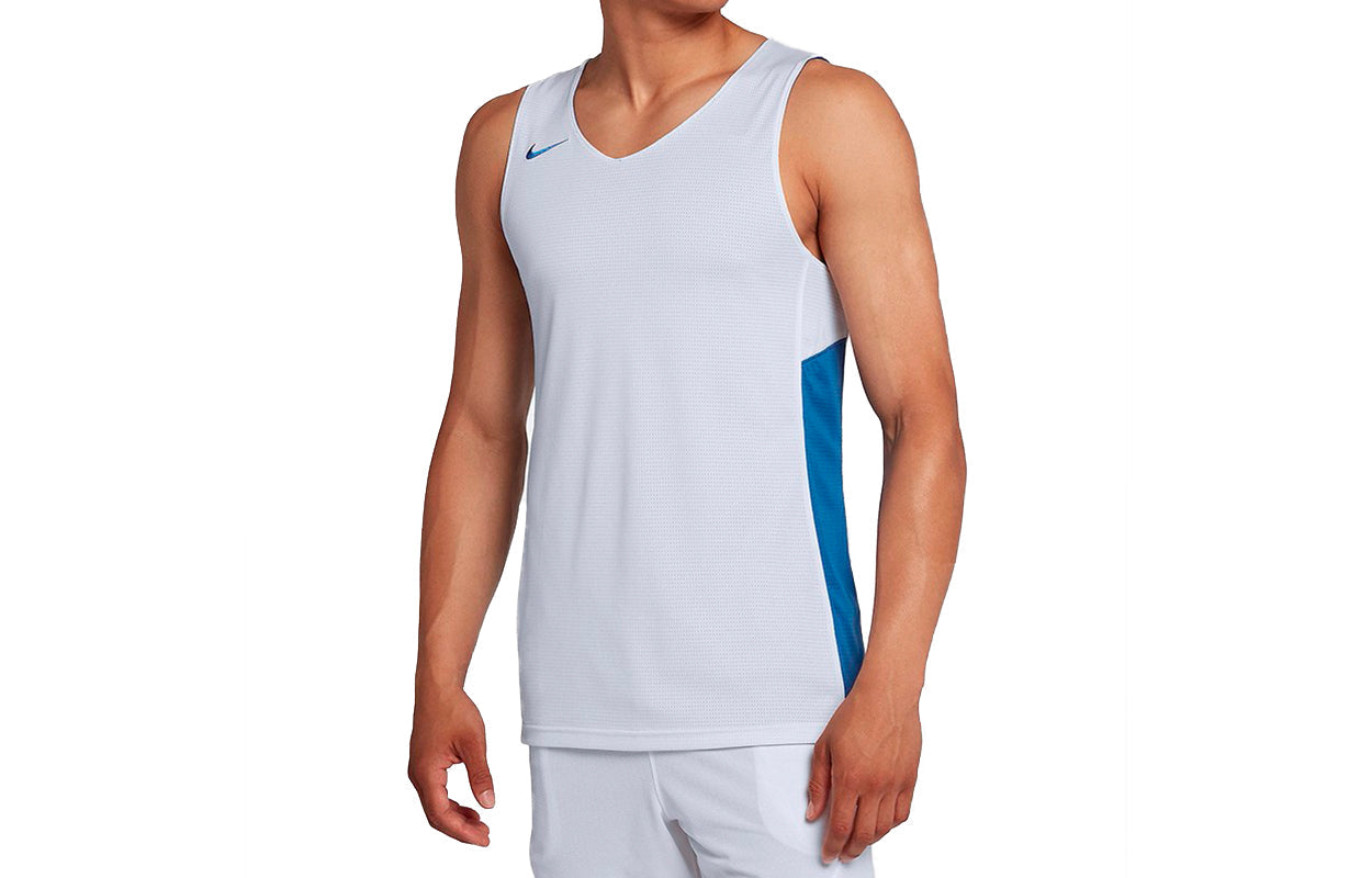 Nike M Nk Tank Reversible Breathable Casual Sports Vest Blue 867766-494