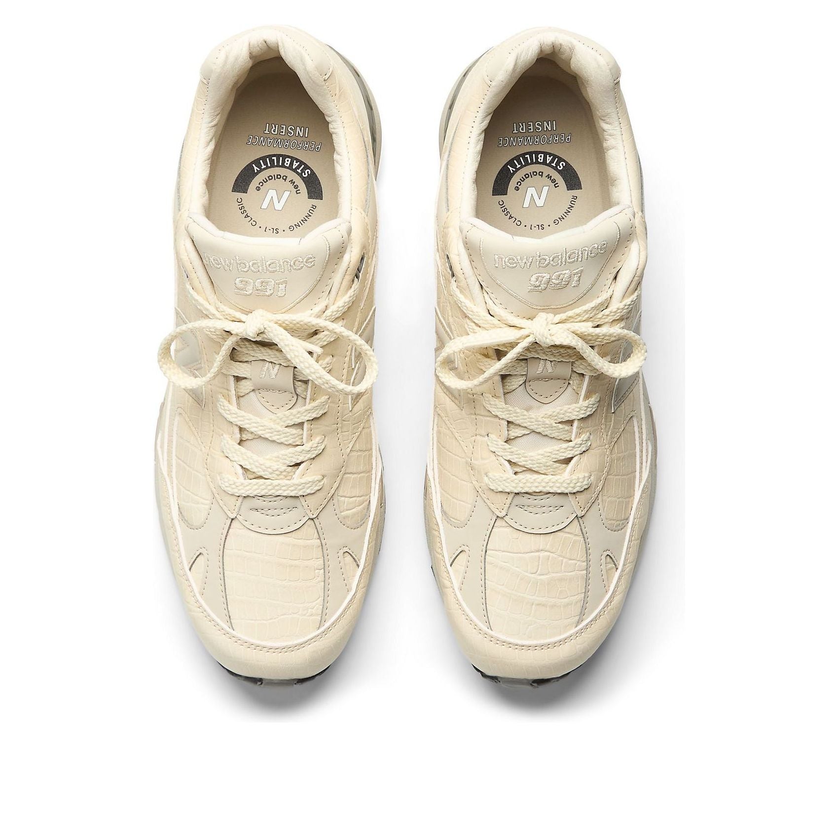 New Balance Made in UK 991v1 'Oyster Gray Pistachio Shell' M991CR1