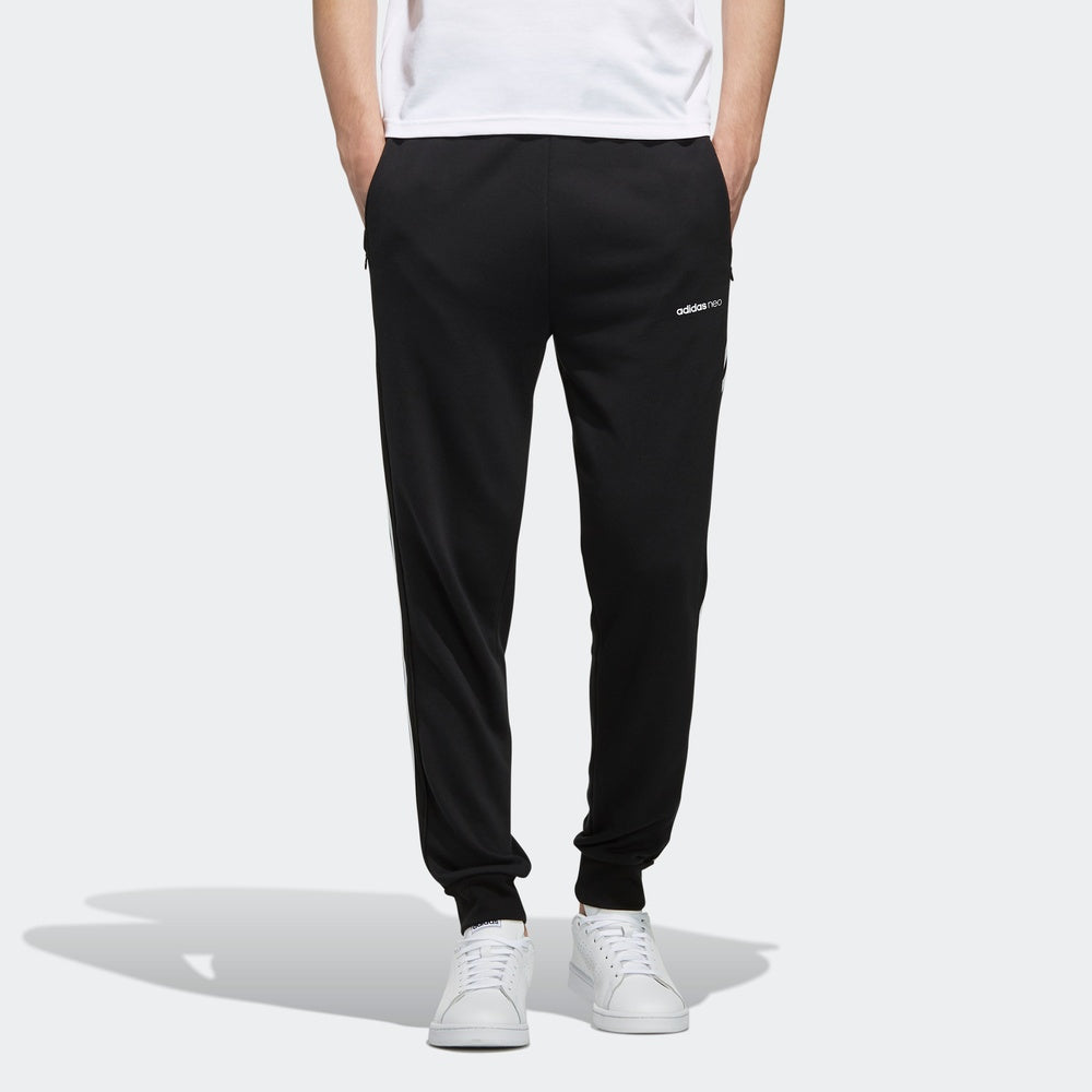 adidas neo M CS MSH PNL TP Side Stripe Bundle Feet Sports Pants Black EI4493