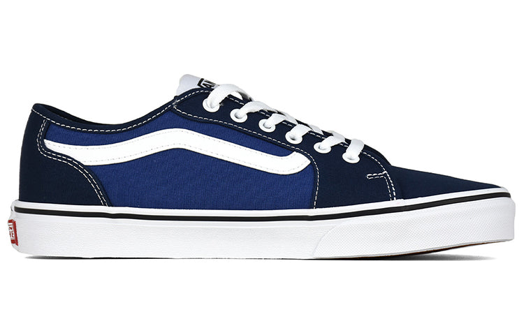 Vans Filmore Decon Low Tops Casual Skateboarding Shoes Unisex Blue VN0A3WKZW7S