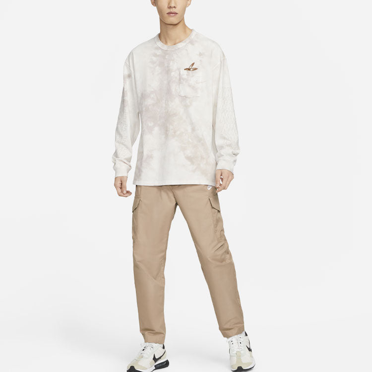 Nike Sportswear Long Sleeve T-Shirt Sandpile White FD8432-252