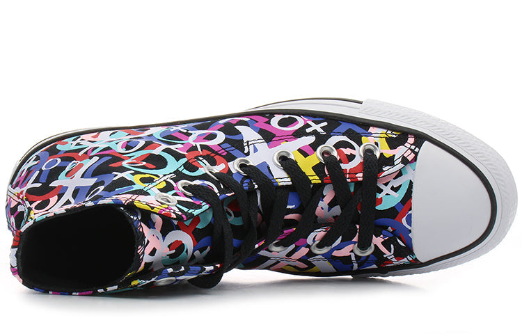 Converse Chuck Taylor All Star Print Hi Graffiti 'Black' 159714C