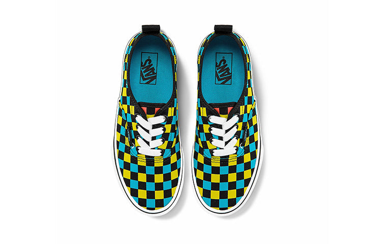 (WMNS) Vans Authentic K Plaid Black/Yellow VN0A4BUS30M
