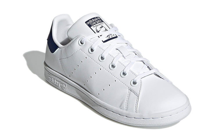 (GS) adidas Stan Smith J 'White Dark Blue' H68621