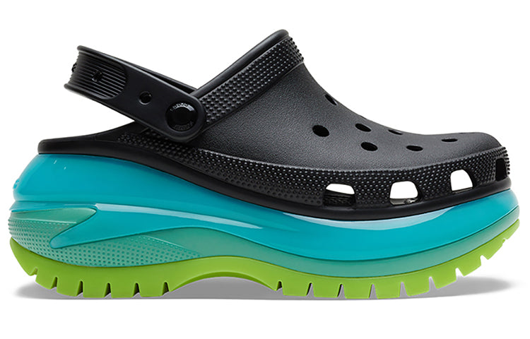 Crocs Mega Crush Clogs 'Black Multi' 207988-0C4