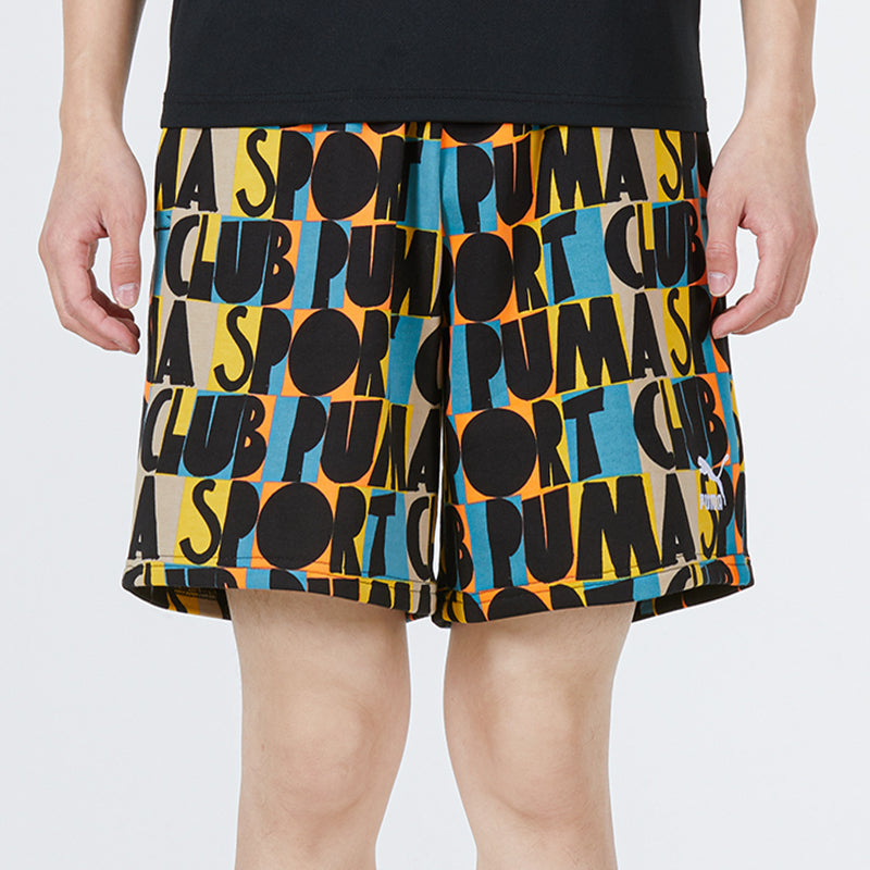 PUMA HC All Over Print Shorts 'Multicolor' 535405-01