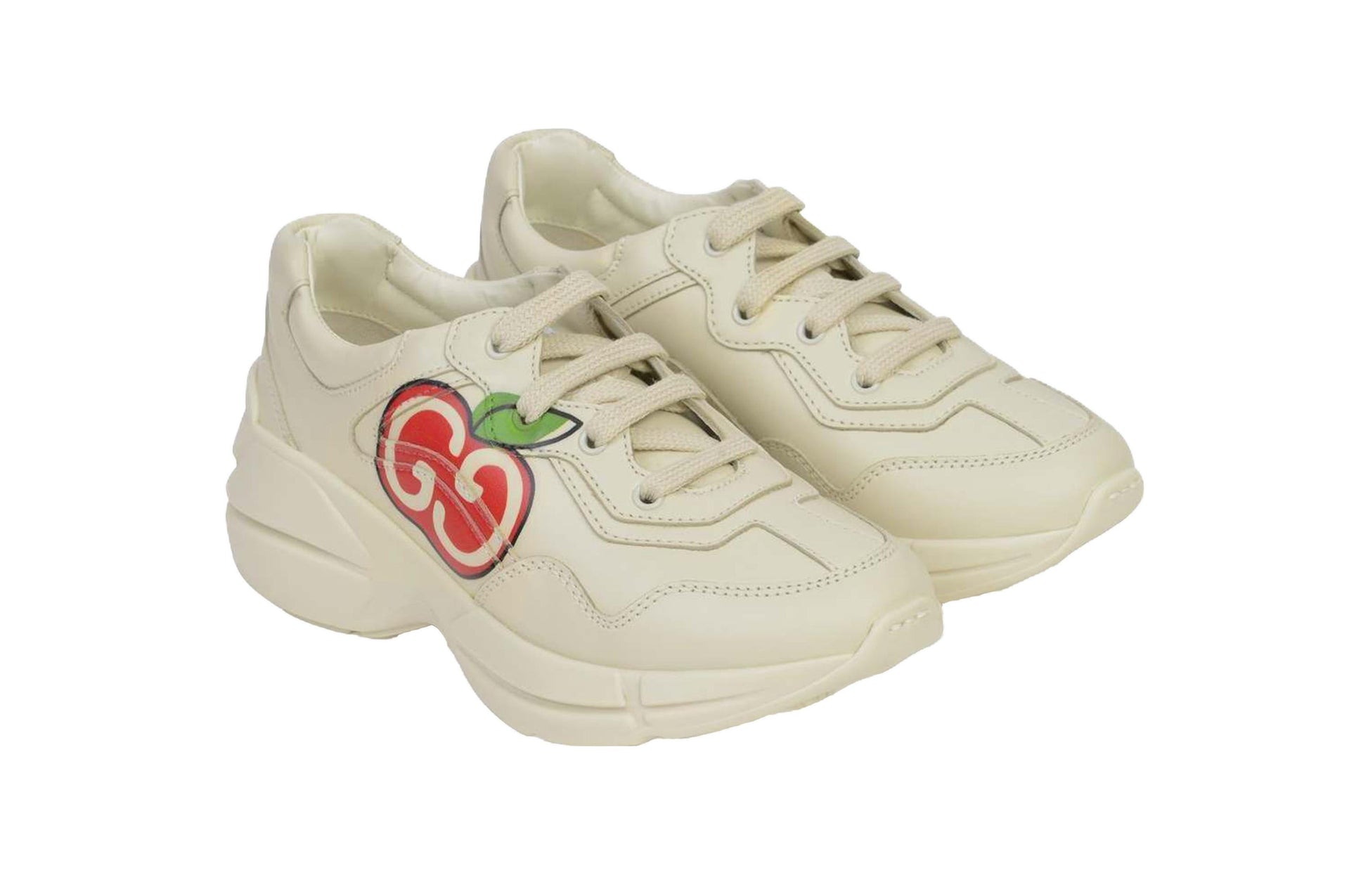 (WMNS) Gucci Rhyton GG Sneakers 'Cream White' 611808-DRW00-9522
