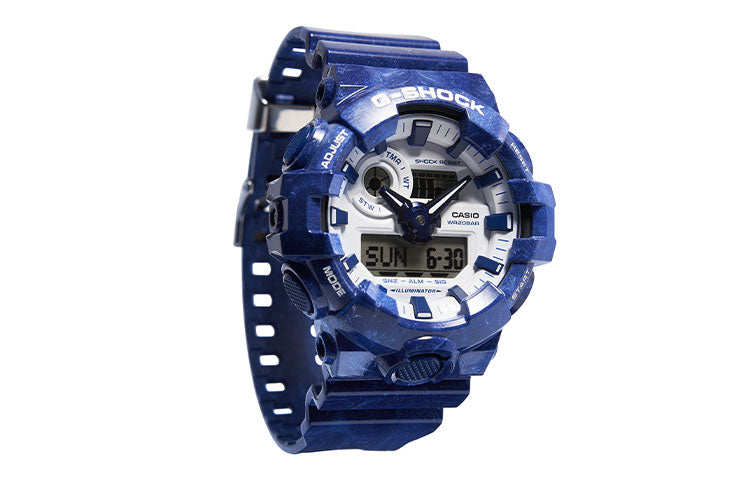 CASIO G-Shock Analog-Digital 'Blue' GA-700BWP-2APFQ