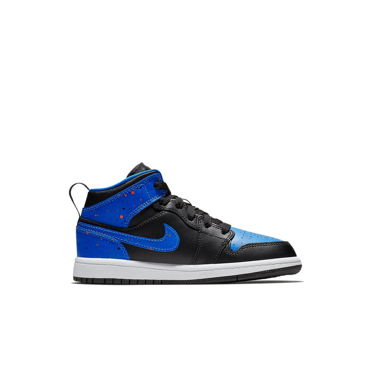 (PS) Air Jordan 1 Mid 'Royal Splatter' 640734-048