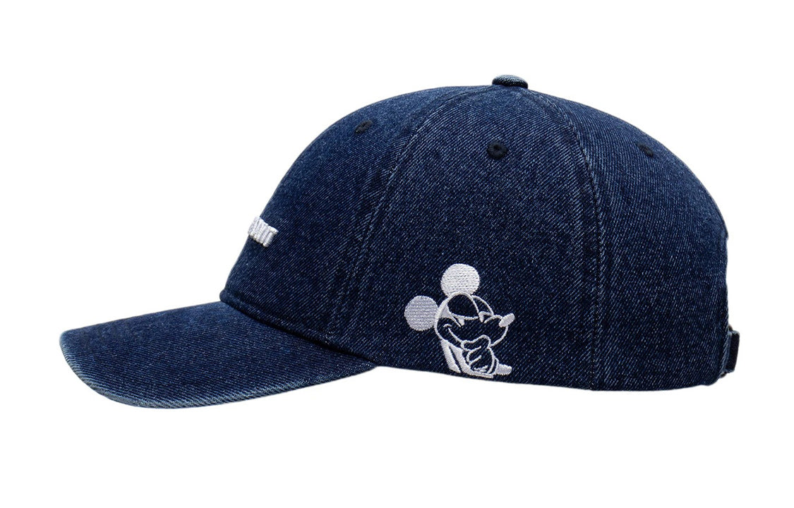 Li-Ning x Disney Logo Denim Baseball Cap 'Indigo' AMYS038-2