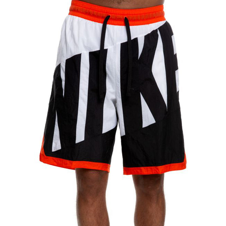 Nike NK Dry Short Throwback logo 'Black White Red' AT3165-101
