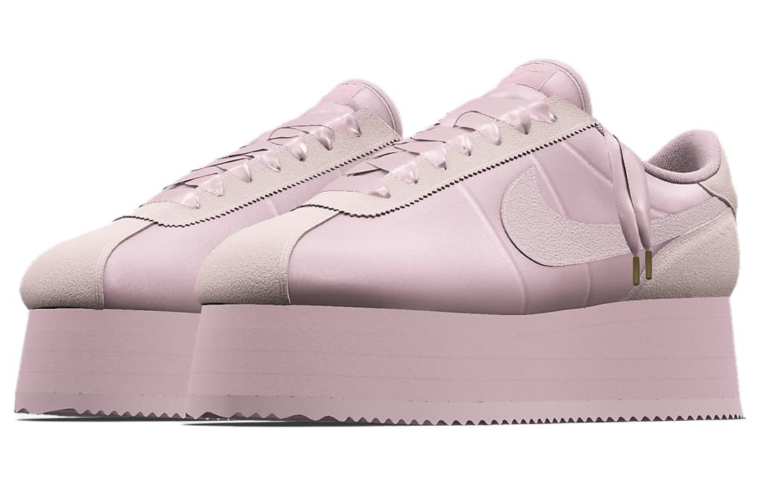 (WMNS) Nike Cortez Platform Unlocked By You Custom Shoes 'Pink' FQ7223-905