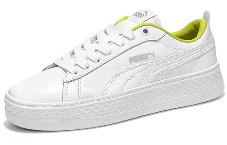 (WMNS) PUMA Smash Platform Trailblazer Yellow 369133-02