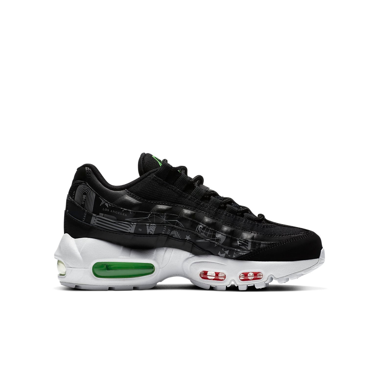 (GS) Nike Air Max 95 Recraft SE 'Worldwide - Black' CV7623-001