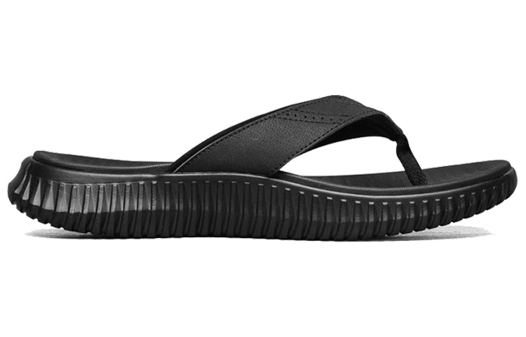 Skechers Elite Flex Black Flip-Flops 51718-BBK