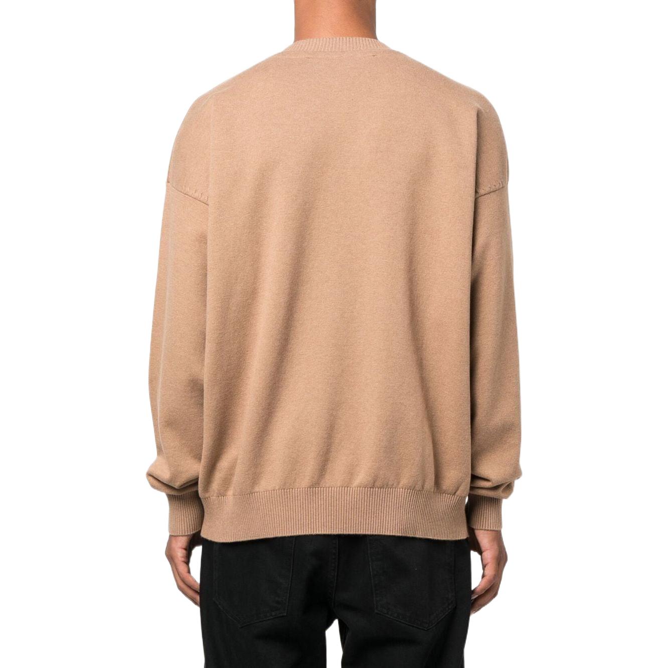 Off-White Logo-Embroidered Knitted Jumper OMHE138F22KNI0016262