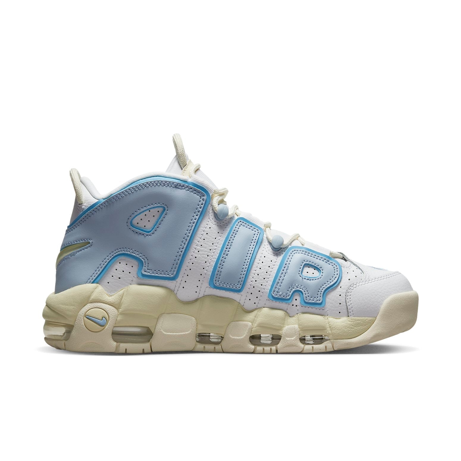 (WMNS) Nike Air More Uptempo 'White Blue' FD9869-100