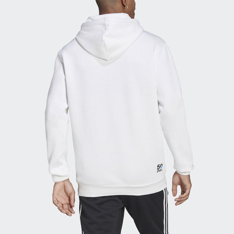 Men's adidas originals Logo Printing Sports Long Sleeves White HC7164