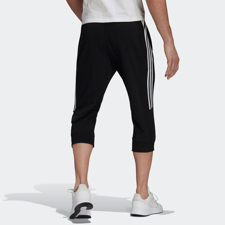adidas M 3s Lft Tc 3pt Sports Cropped Pants Black GT4493