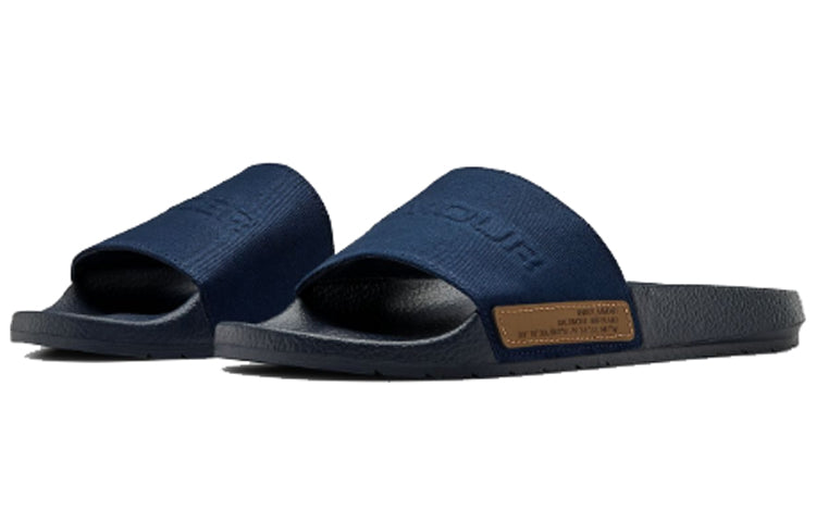 Under Armour Core Remix Canvas Slippers Blue 3022739-401