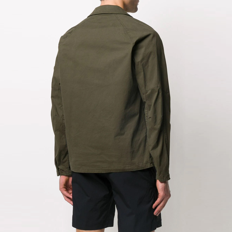 STONE ISLAND Ghost Piece Overshirt 'Military Green' 7215123F2-V0054