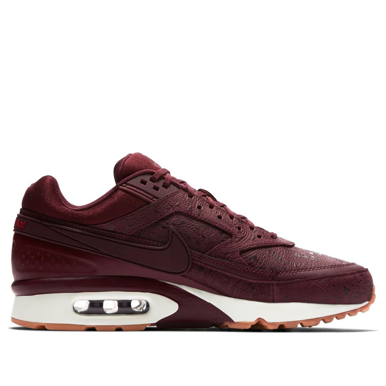 (WMNS) Nike Air Max BW PRM 'Night Maroon Sail' 862199-600