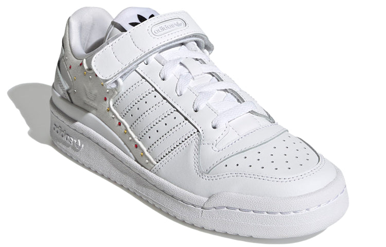 (WMNS) Swarovski x adidas Originals FORUM Low 'White' GZ4377