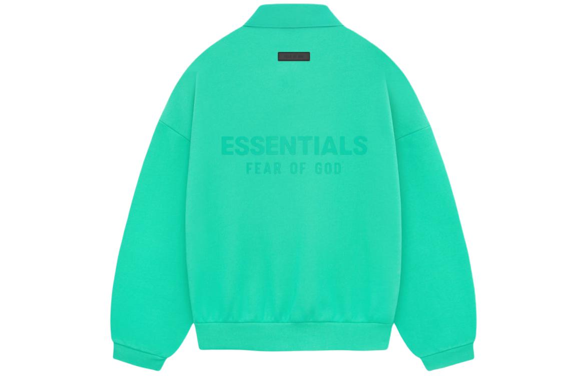 Fear of God Essentials SS24 Long-Sleeve Polo 'Mint Leaf' 192SP244392F