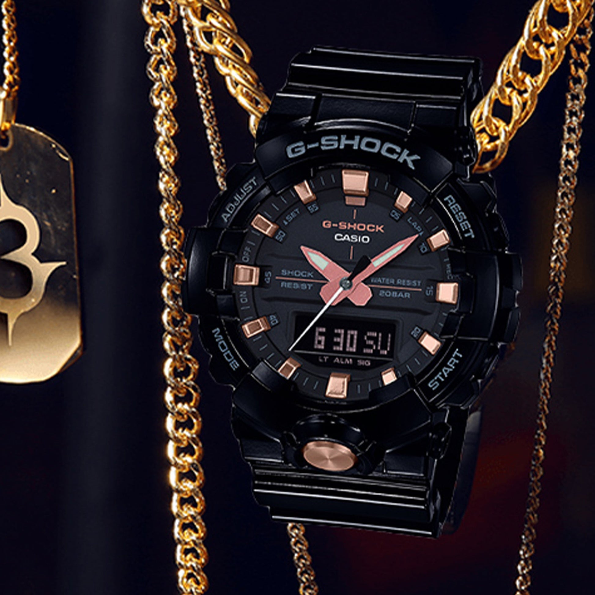 CASIO G-Shock Analog-Digital 'Black' GA-810GBX-1A4PR