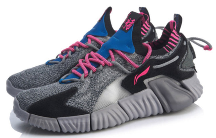 Li-Ning WuKong x 2019 New York Fashion Week 'Grey Pink' AGLP111-3